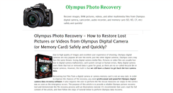 Desktop Screenshot of olympus-photo-recovery.com