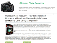 Tablet Screenshot of olympus-photo-recovery.com